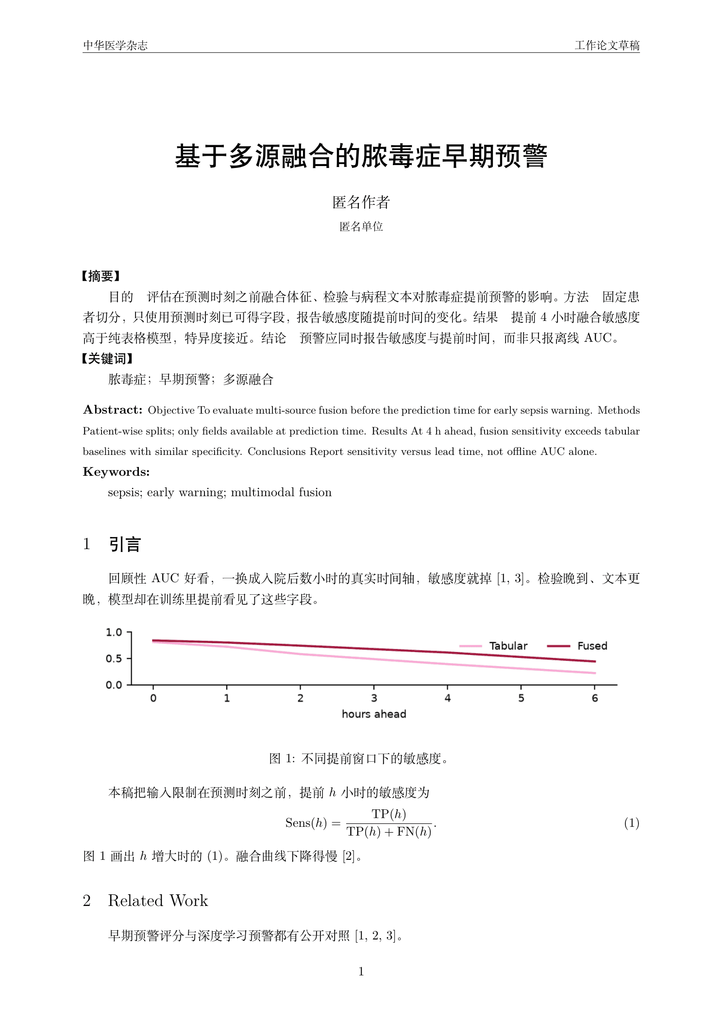 National Medical Journal of China first page